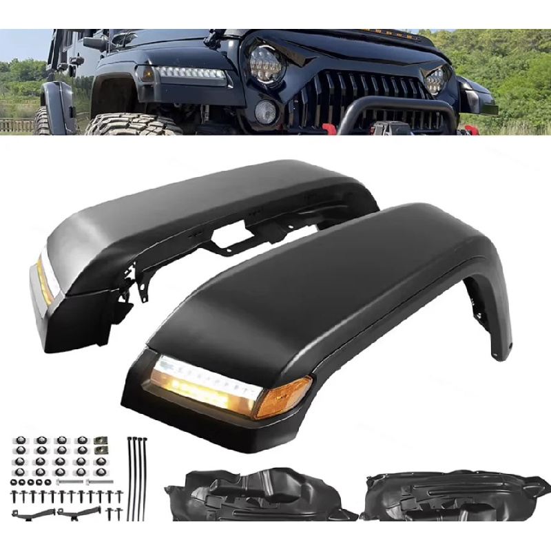 Signal Flare Kit - Premium Aluminum JL Style Front Flares