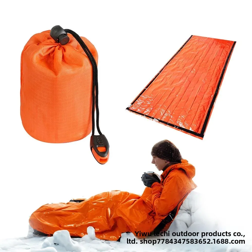 Bivy Bag Emergency - Emergency Sleeping Bag Thermal Survival Bivy