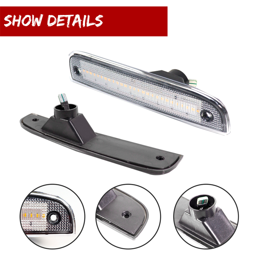 2PCS Amber / White LED Car Fro - огляд і ціна Signal Flare Kit