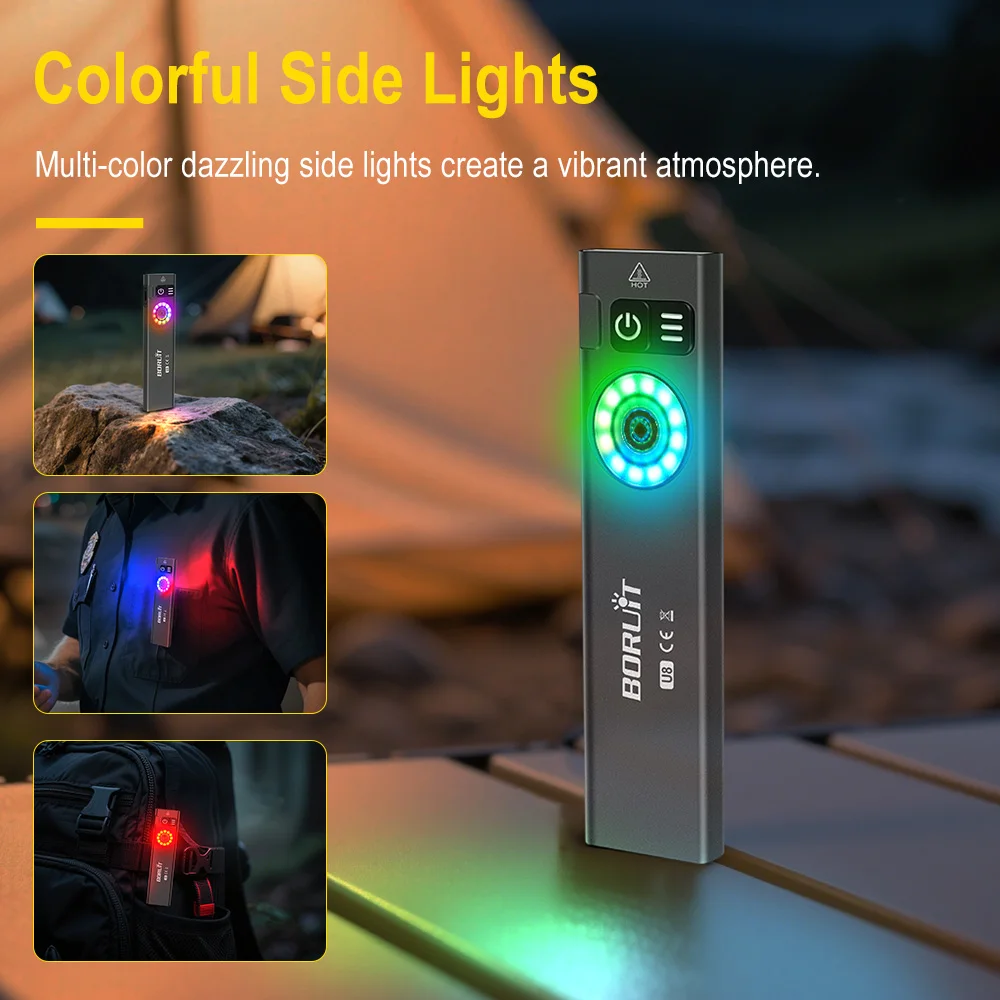 BORUiT U8 650LM EDC LED Flashl - огляд і ціна Fishing Kit Compact