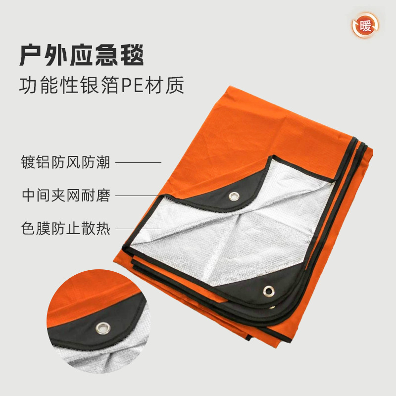 Thermal Emergency Survival Bla - огляд і ціна Survival Blanket Reflective