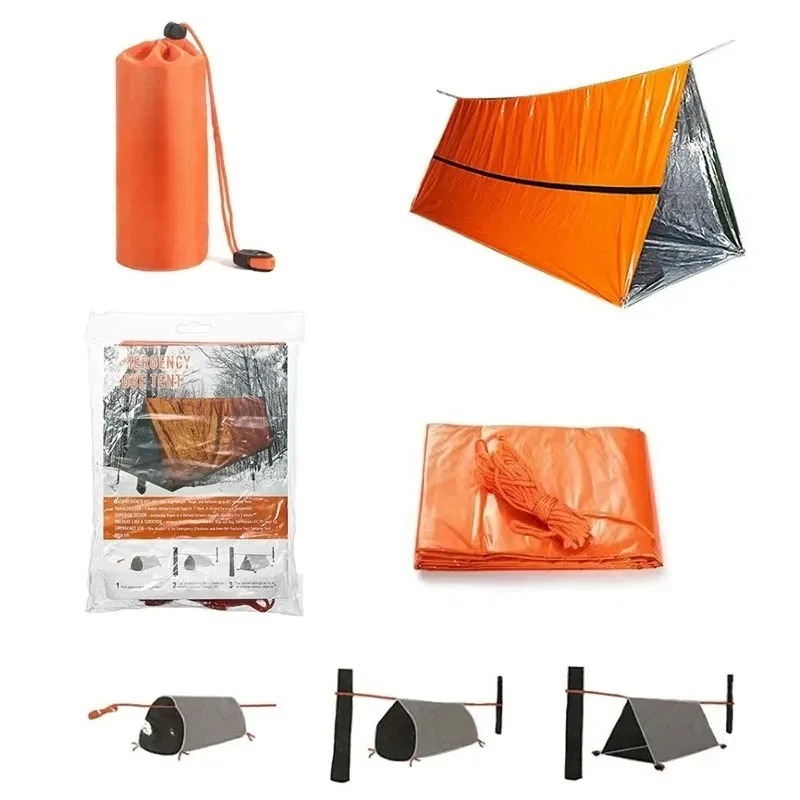 2 Person Emergency Shelter Sur - огляд і ціна Emergency Mylar Tent