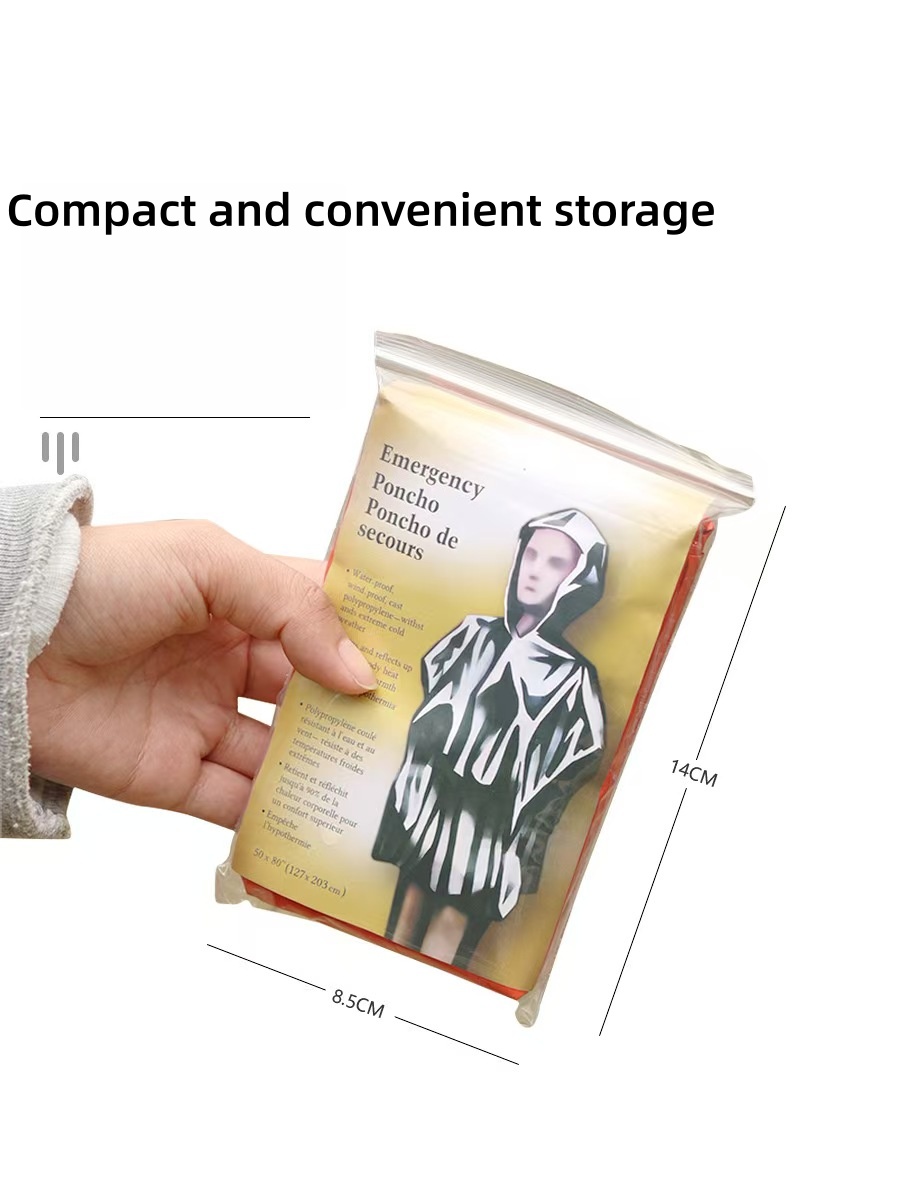 Outdoor Portable Emergency Rai - огляд і ціна Survival Blanket Reflective