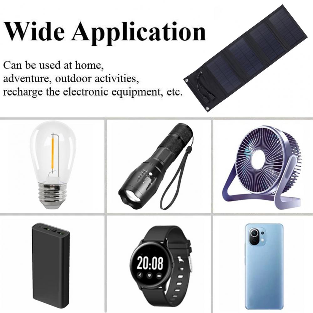 Lightweight Solar Panel Foldab - огляд і ціна Solar Emergency Charger