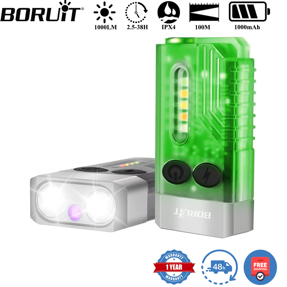 BORUiT V10 Keychain UV LED EDC - огляд і ціна Fishing Kit Compact