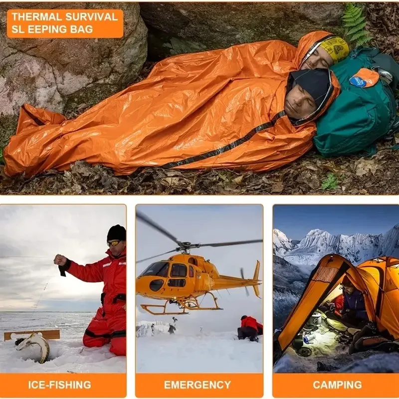 Emergency Sleeping Bag Ultra W - огляд і ціна Emergency Mylar Tent