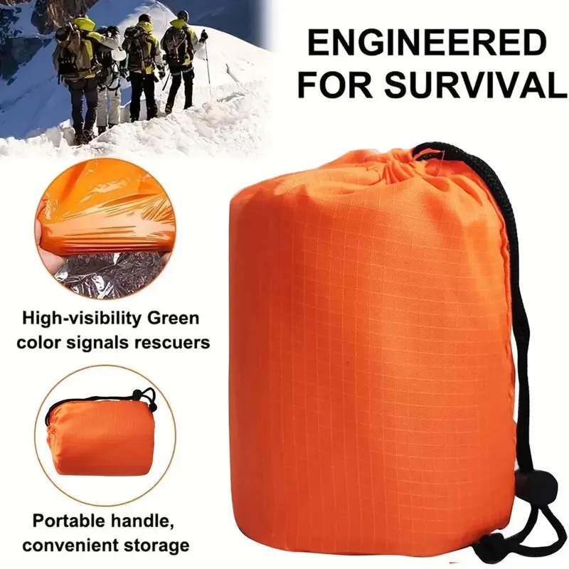 Emergency Sleeping Bag Ultra W - огляд і ціна Emergency Mylar Tent